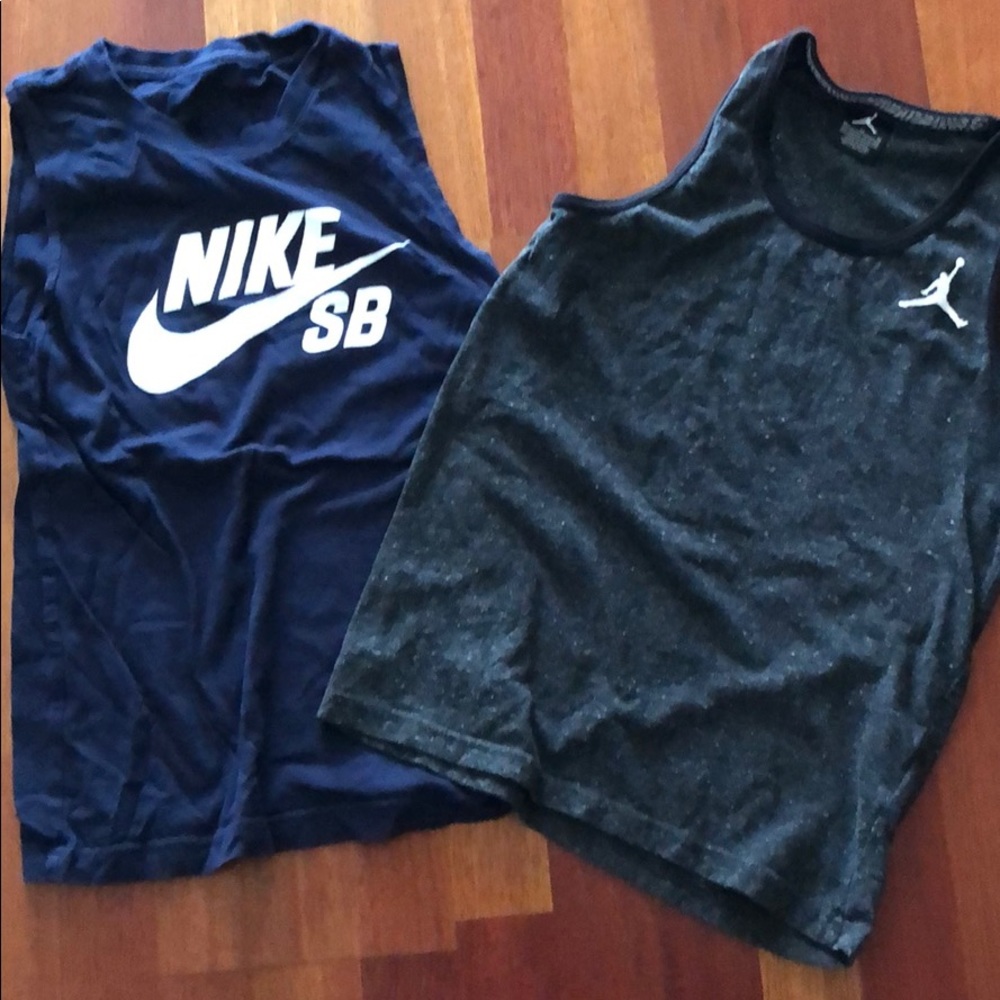 Boys NIKE tanks tops